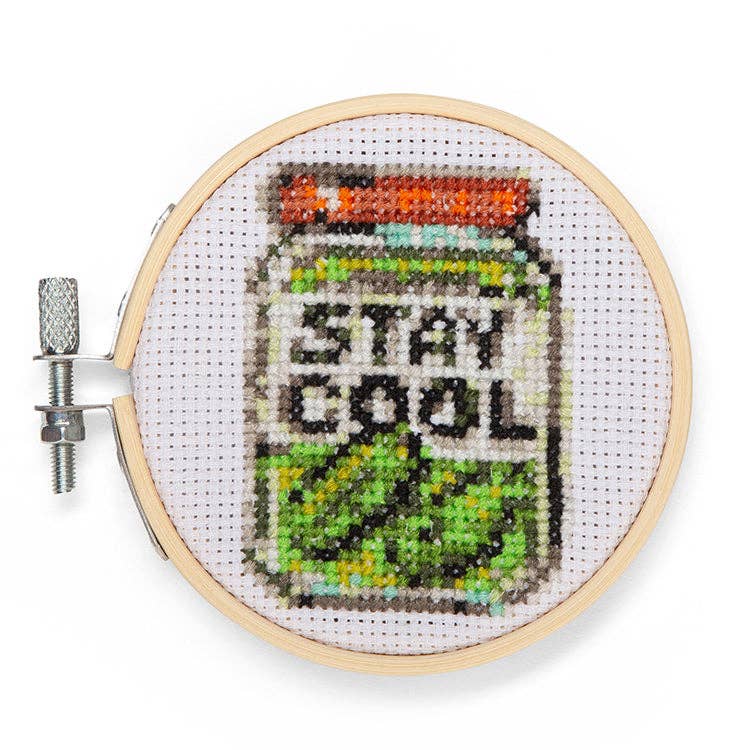 Pickle Mini Cross Stitch Embroidery arrives May 8