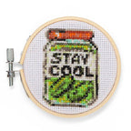 Pickle Mini Cross Stitch Embroidery arrives May 8
