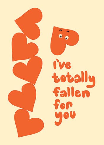 FALLEN FOR YOU GREETING CARD