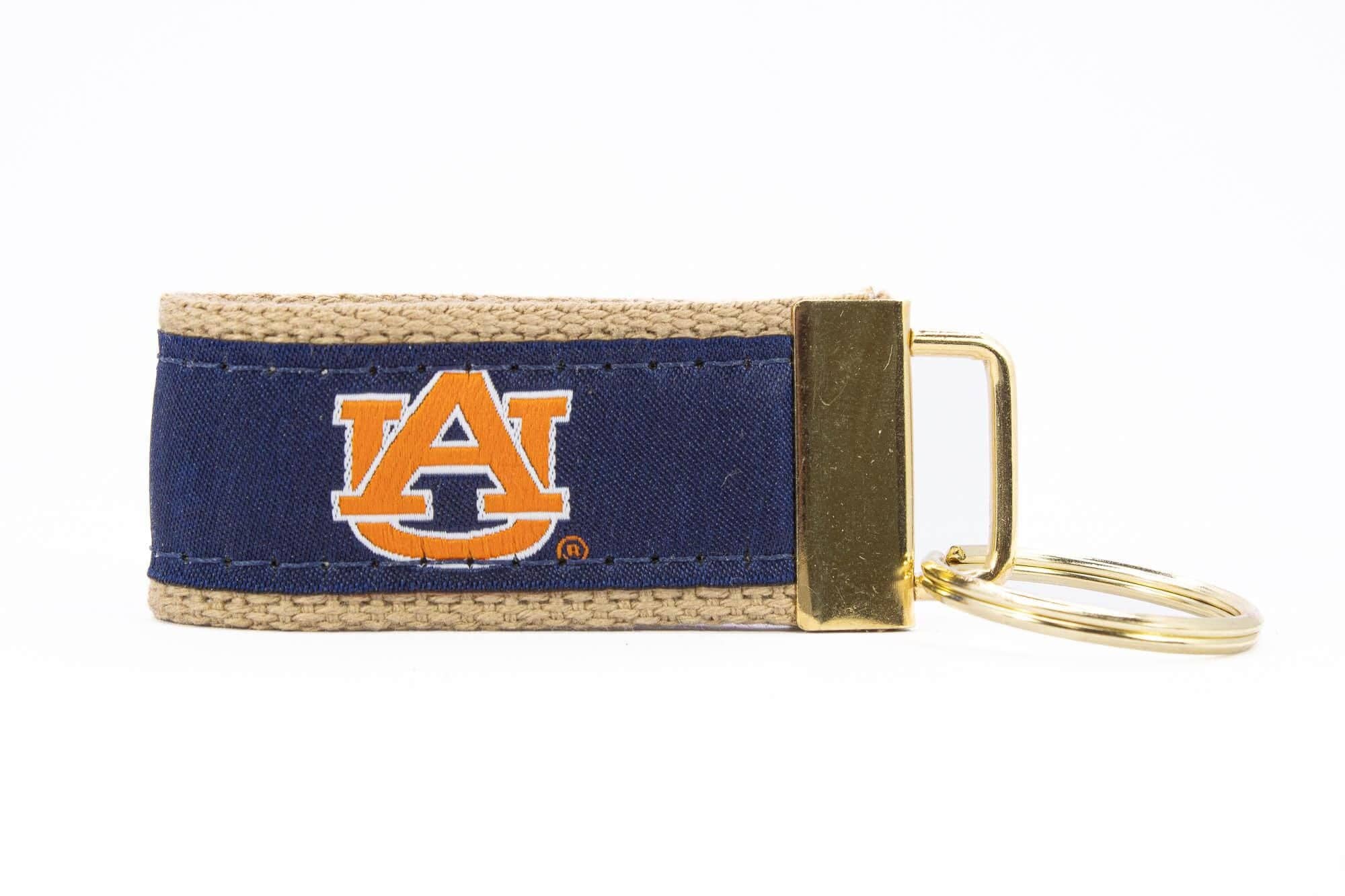 Auburn Tigers Collegiate Woven Ribbon Key Chain