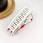 White Fox-Shaped Hair Claw Clip