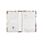 Vegan Leather Passport Cover - Peonies