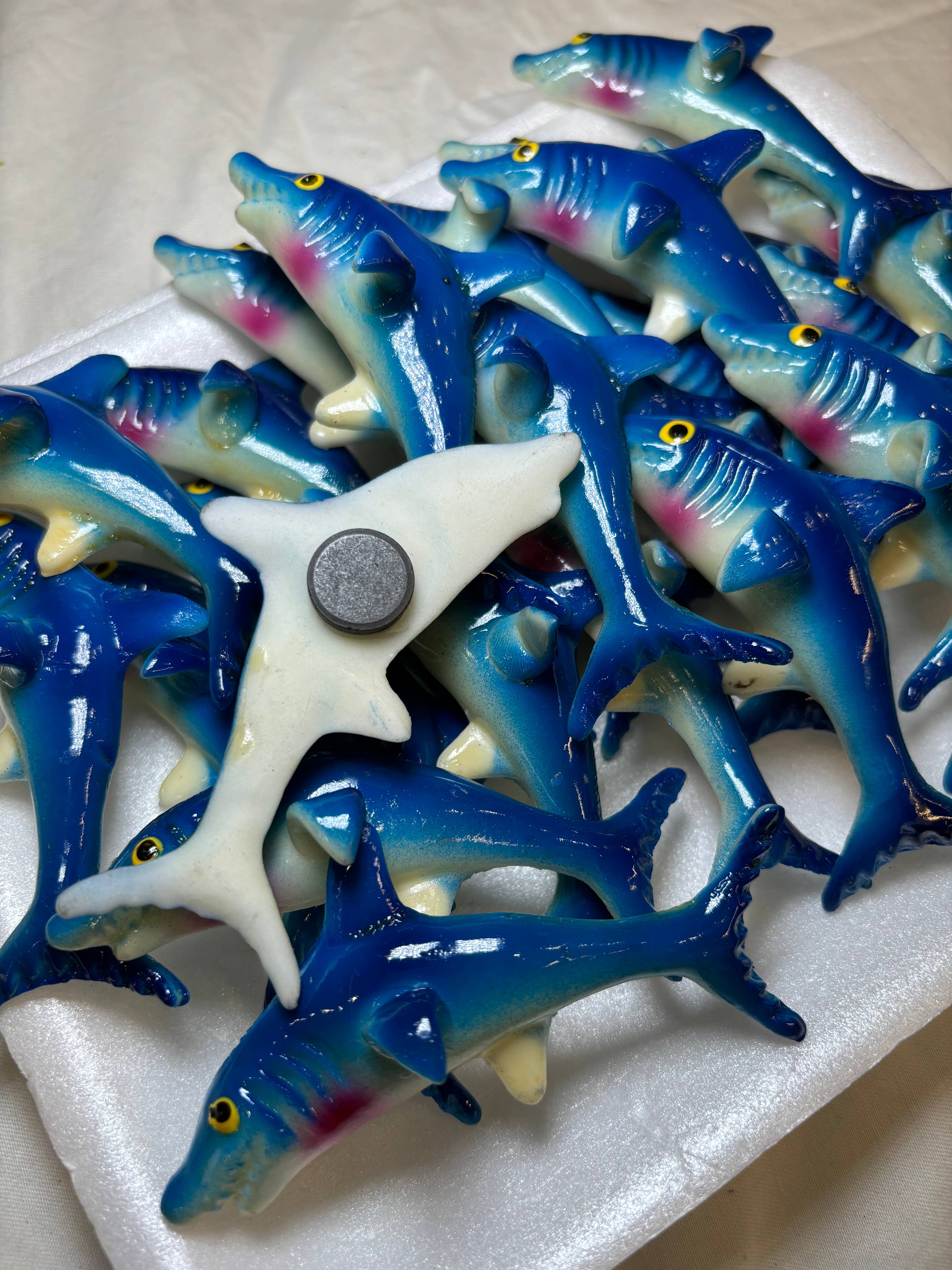 Blue Shark Kitchen Magnet