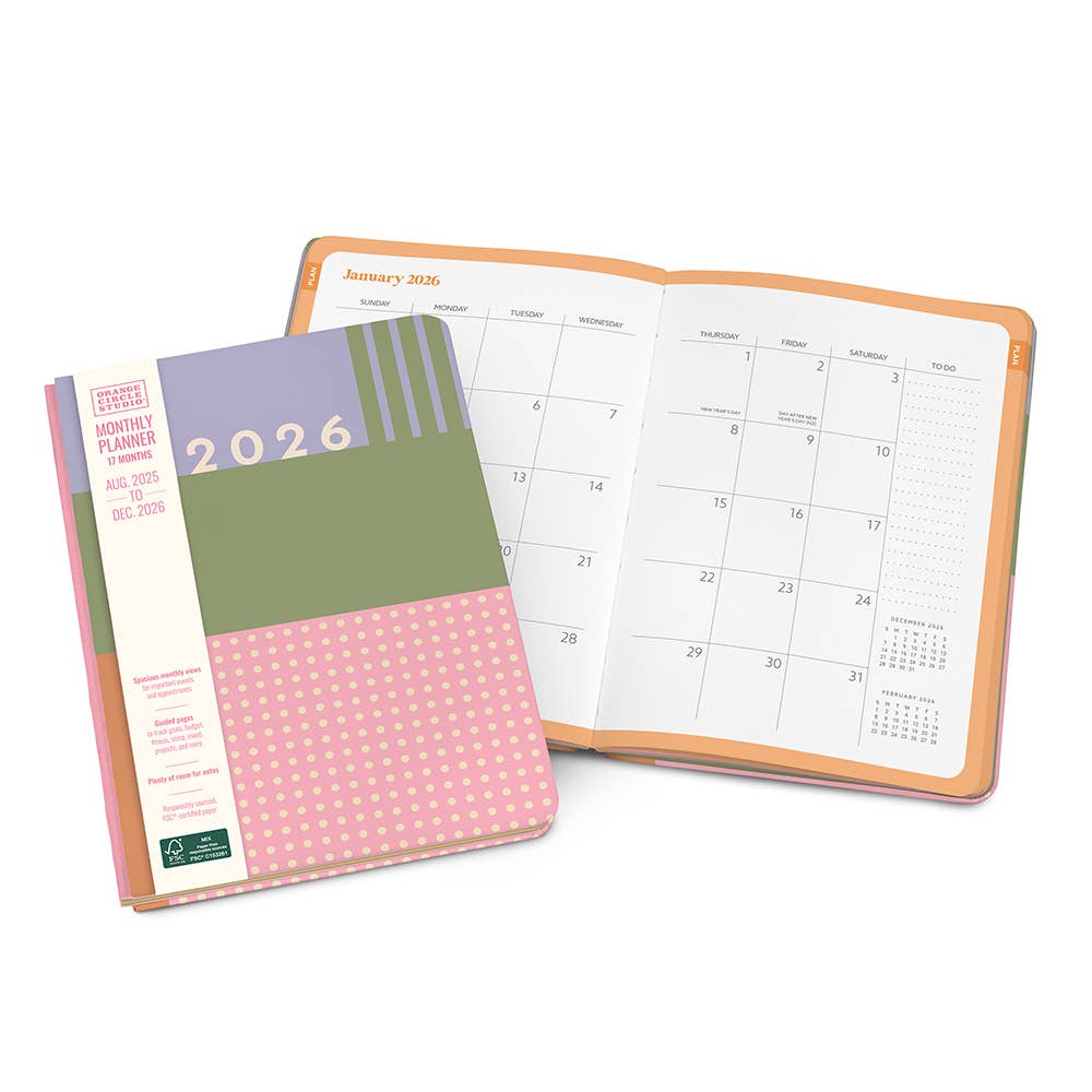 2026 Color Block Good Day Planner