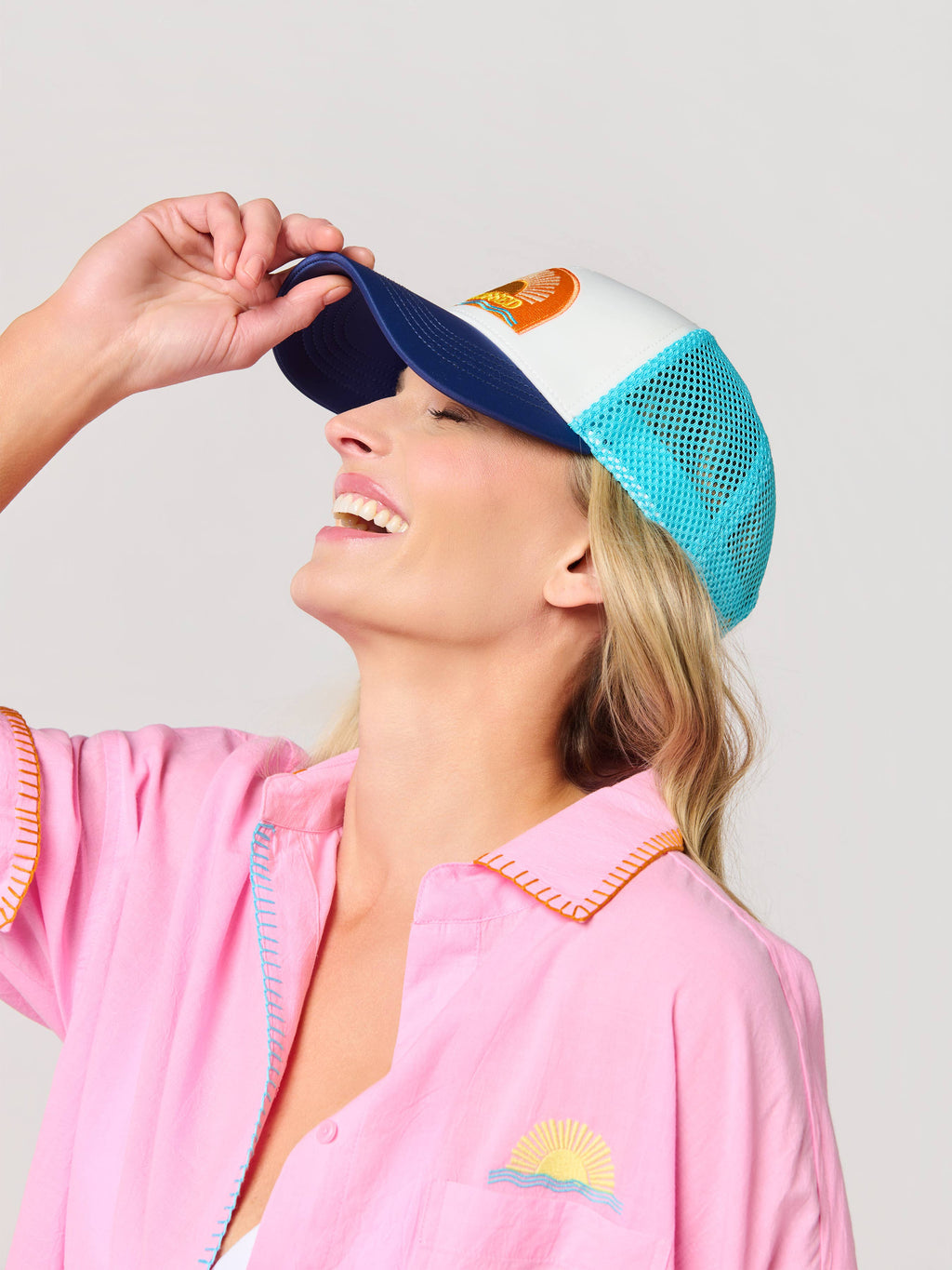 SUNRISE TRUCKER HAT,MULTI