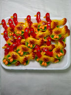 Hen with Eggs Kitchen Magnet