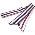 Scarf Tie - Knotty Nautical: Red, White & Blue