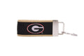 Georgia Bulldogs Collegiate Woven Ribbon Key Chain