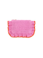 ARABELLA ZIP POUCH: NATURAL