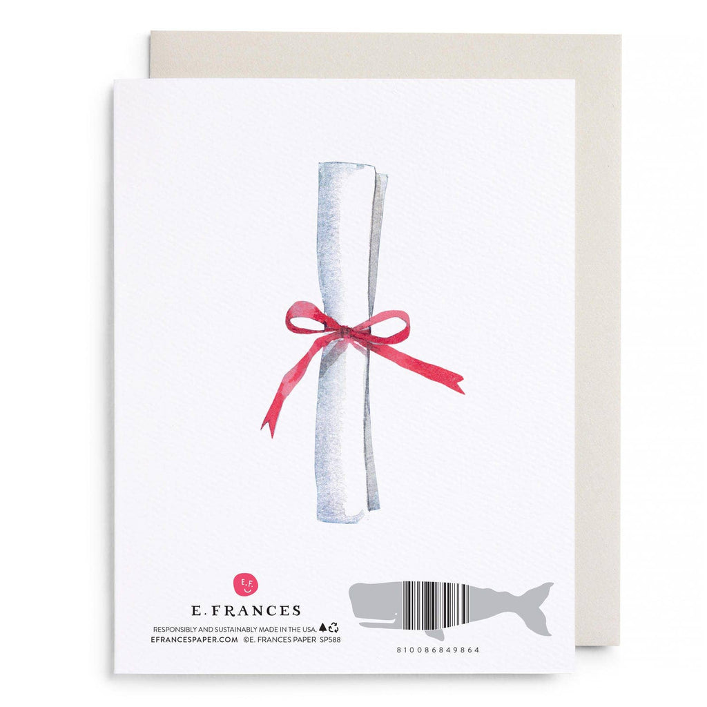 Best Hat Ever Graduation Greeting Card
