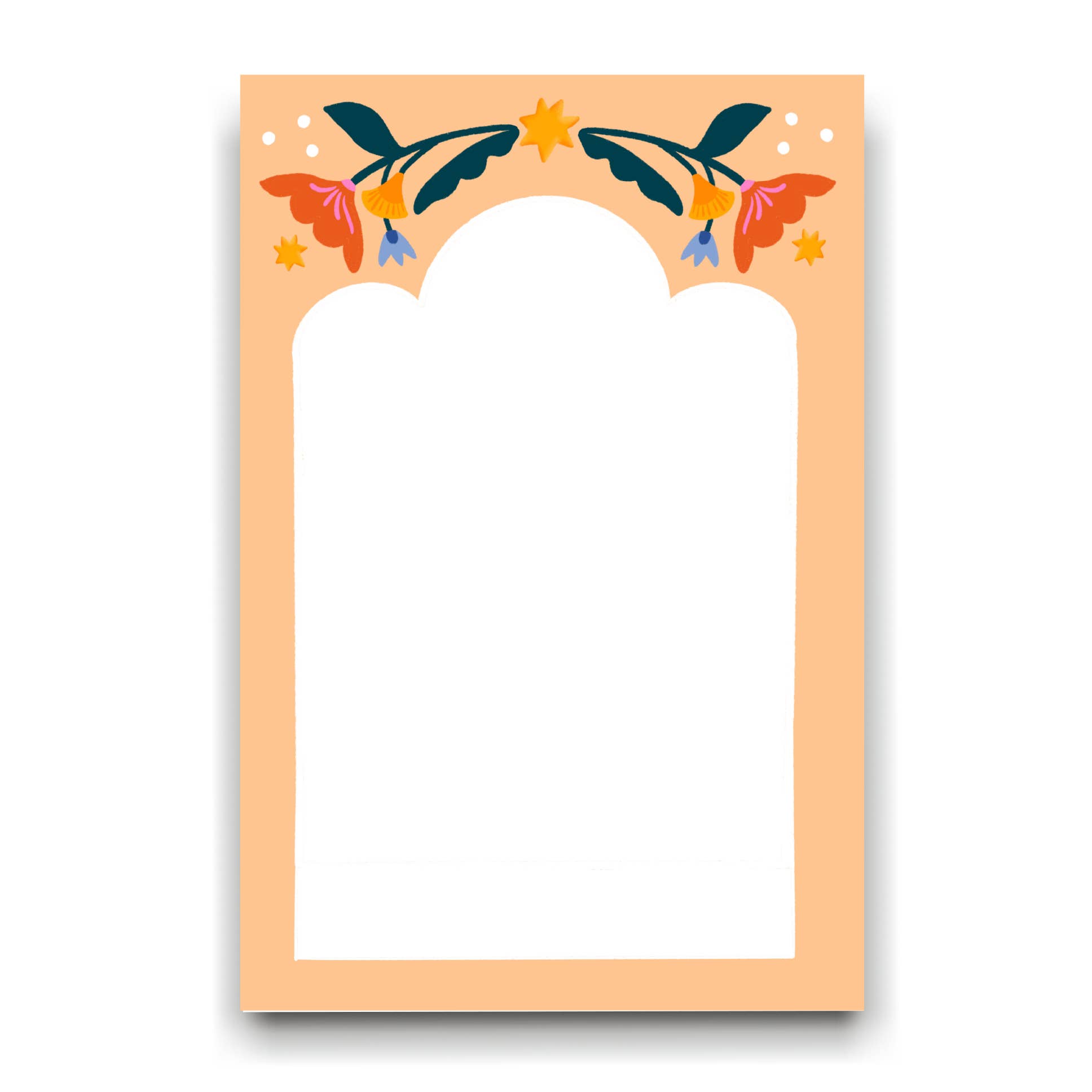 Flores - Spanish Floral Notepad