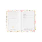 Vegan Leather Passport Cover - Soft Petals