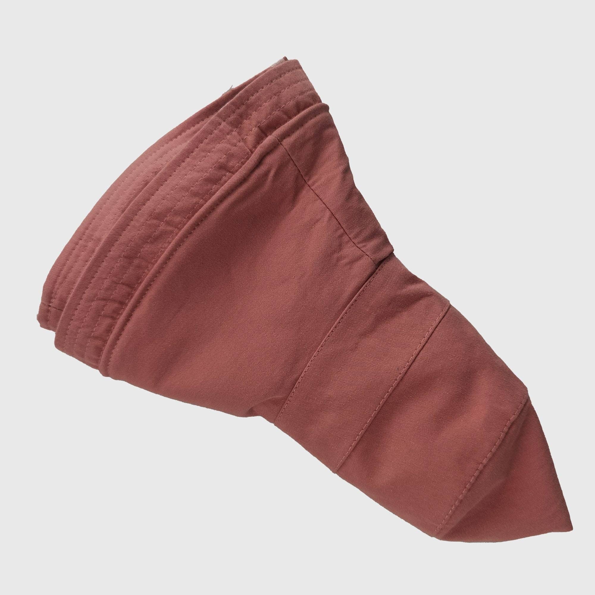 Women's Reversible Checkered Bucket Hat Pink