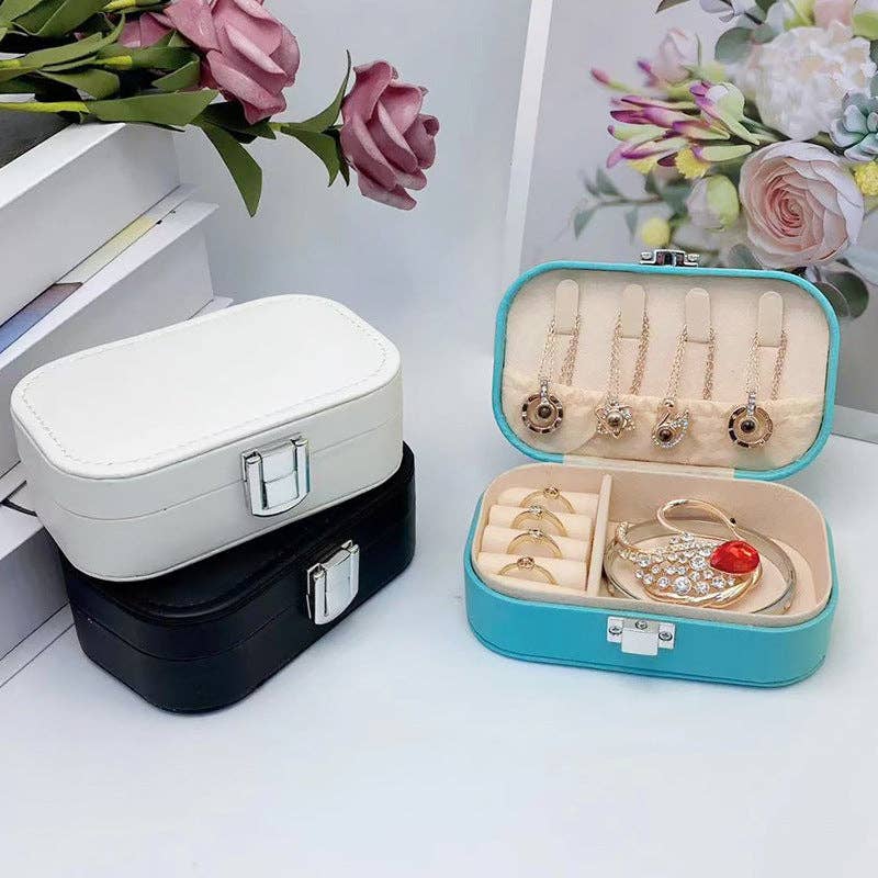 Tiffany Blue Jewelry Travel Box