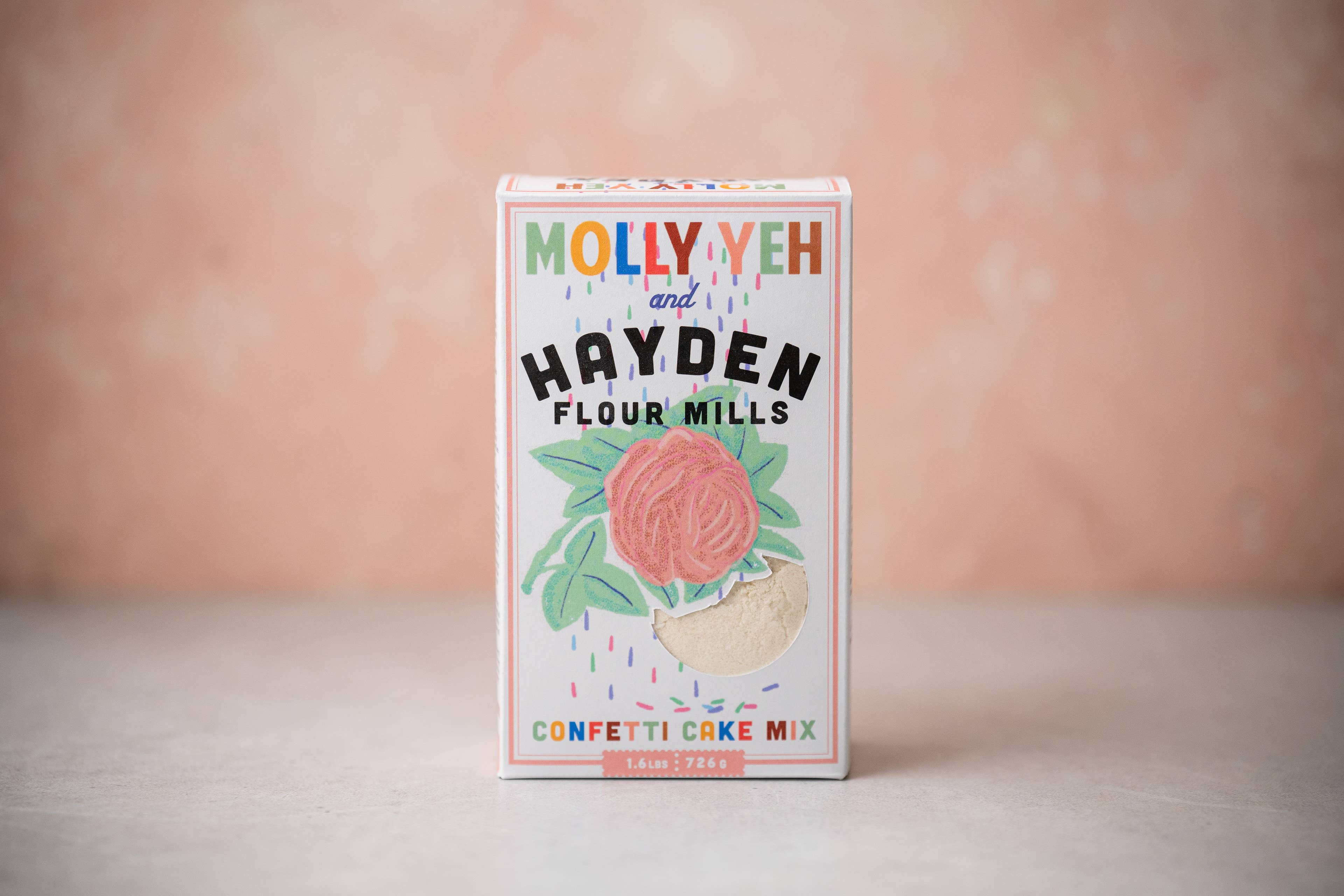 Molly Yeh x HFM Confetti Cake Mix