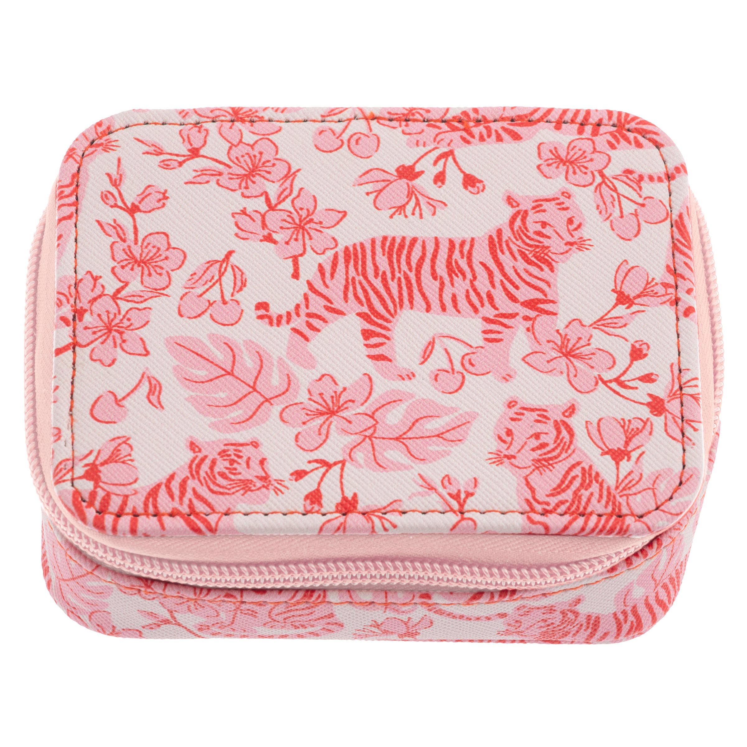 Travel Pill Case: Tiger