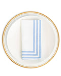 Erin Napkin White/Blue