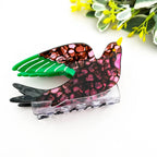Swallow Hair Claw Clip, Acetate Bird Hair Clip: Swallow
