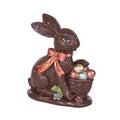 Easter Chocolate Sitting Bunny Eggs Decorative Figurine