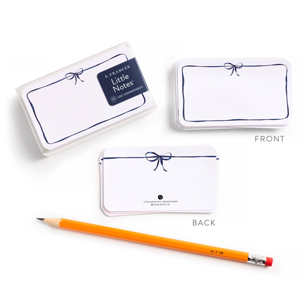 Navy Bow Little Notes® NEW 55 Cont
