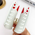 White Fox-Shaped Hair Claw Clip
