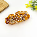 Tortoiseshell Goldfish Hair Clip, Acetate Hair Accessory