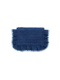 ARABELLA ZIP POUCH: NAVY