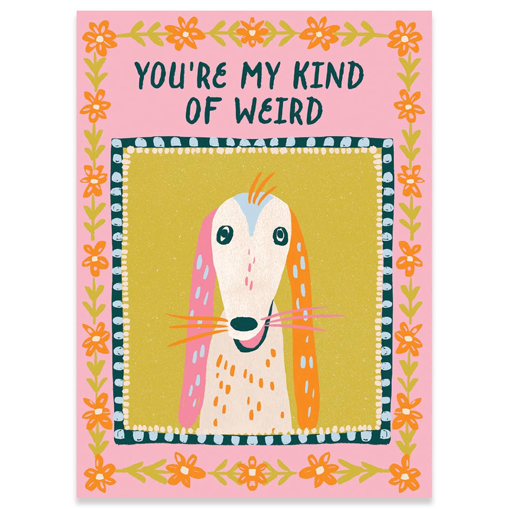 WEIRD GREETING CARD