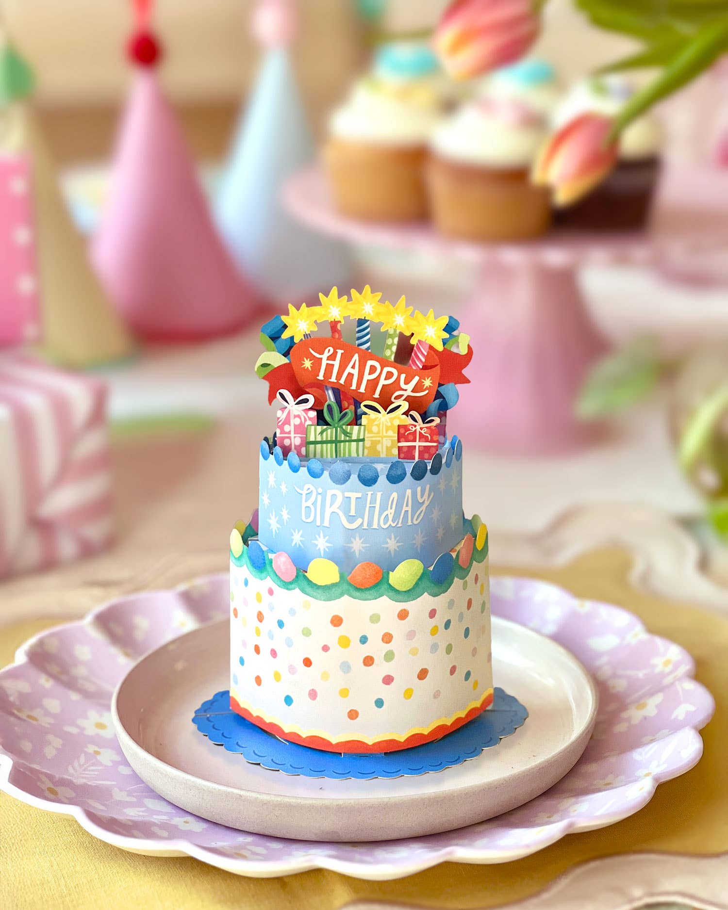 Mini Confetti Birthday Cake