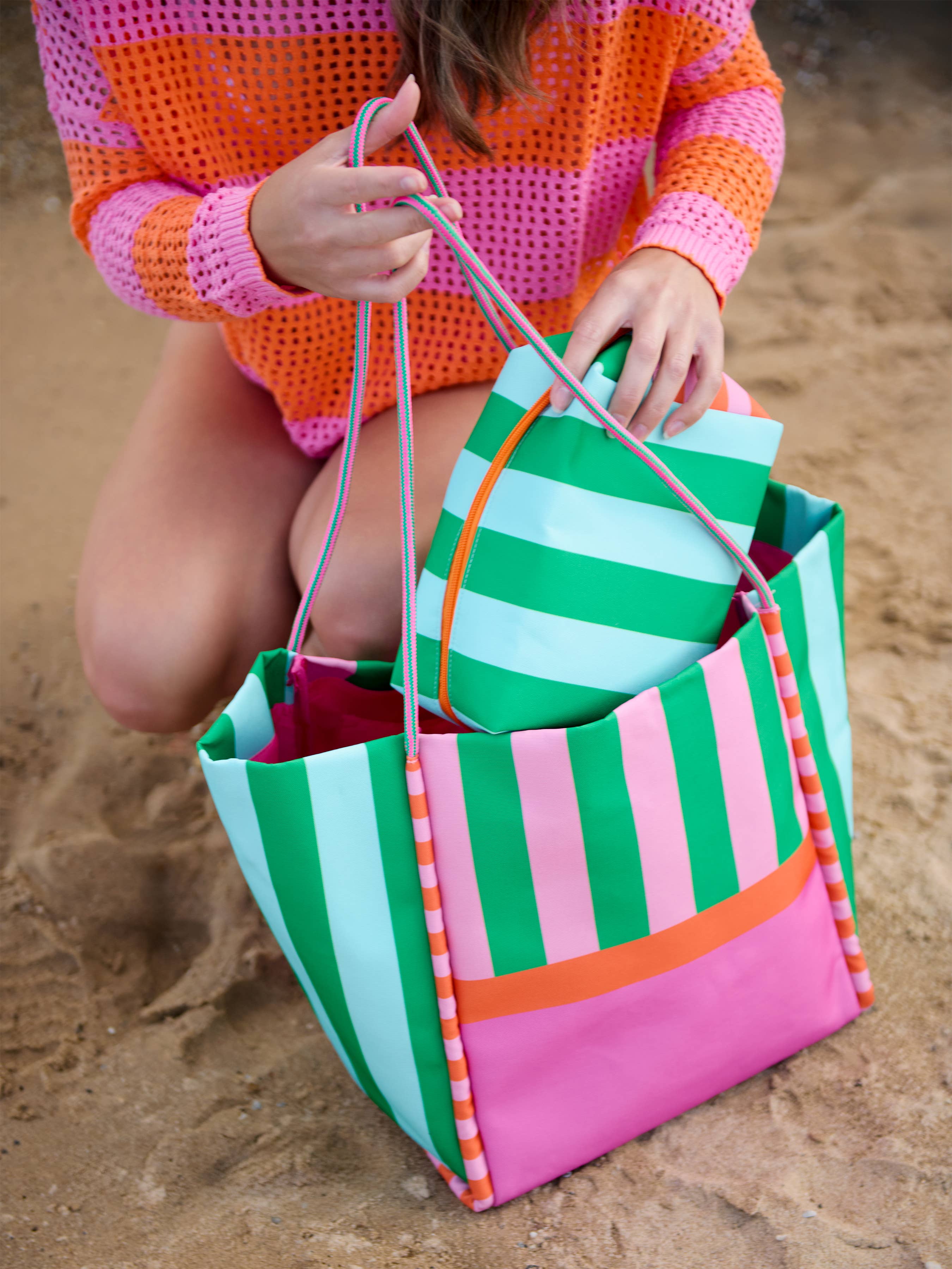 SAMBA TOTE: ORANGE