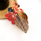 Hermit Crab Claw Clip, Acetate Hair Clip: C-White