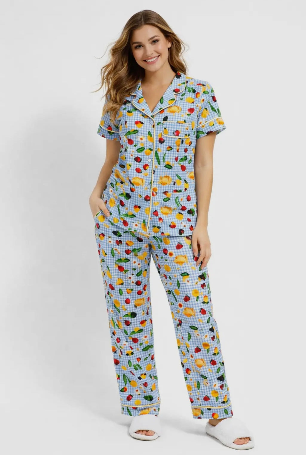 GINGHAM PICNIC PJ SET