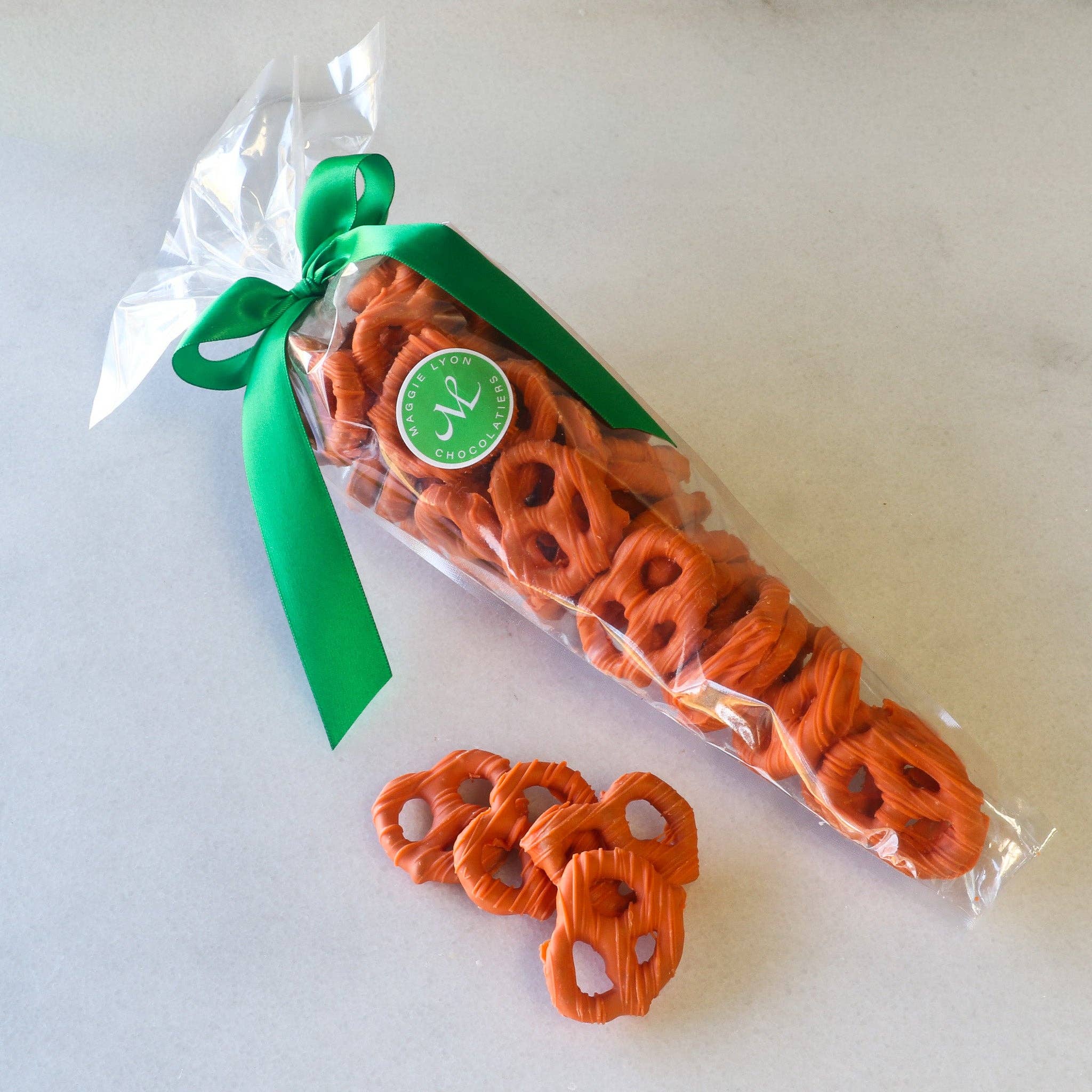7.5oz Mini Pretzels in Carrot Shaped Bag
