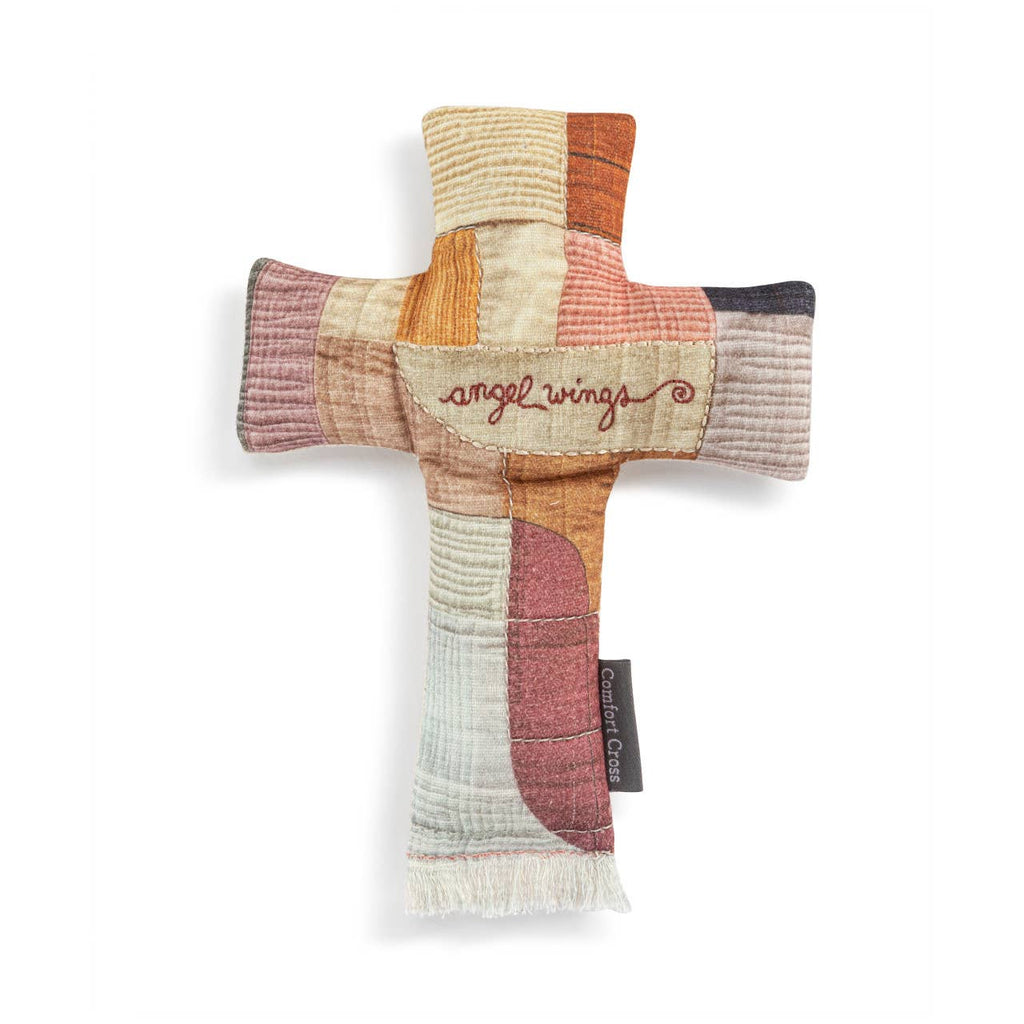 Angel Wings Comfort Cross