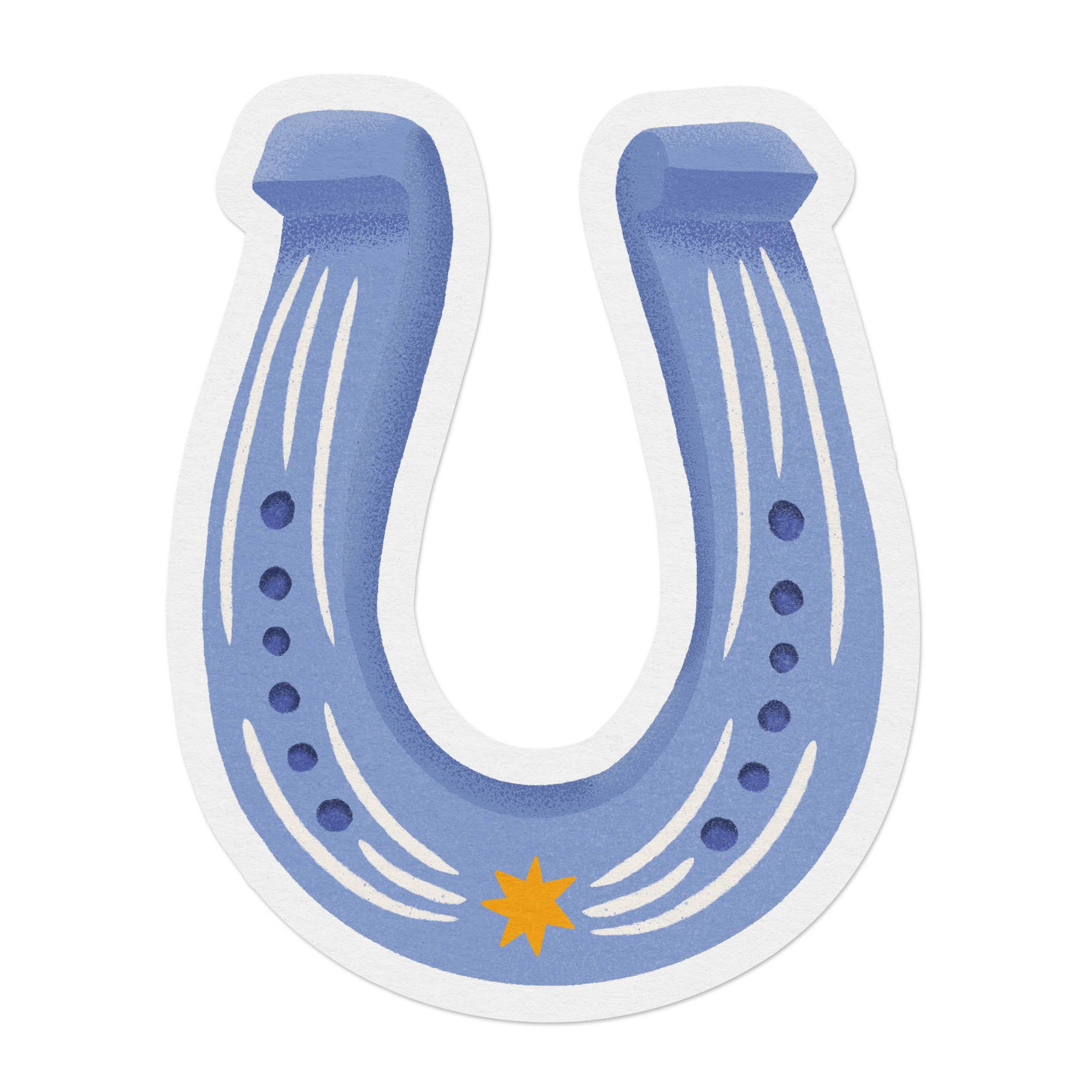 Horseshoe Suerte Vinyl Sticker