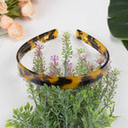 Acetate French Minimalist Headband: White