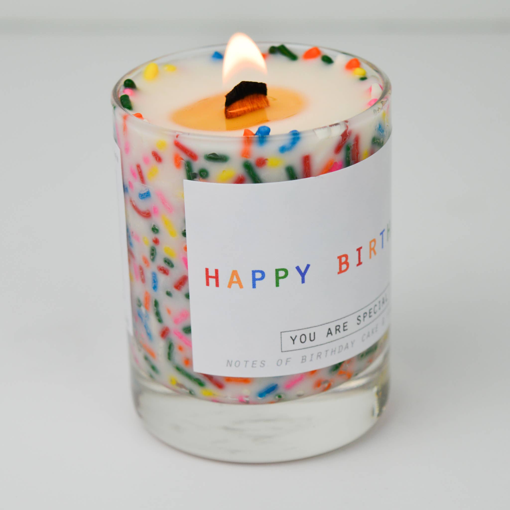 Mini Happy Birthday Candle