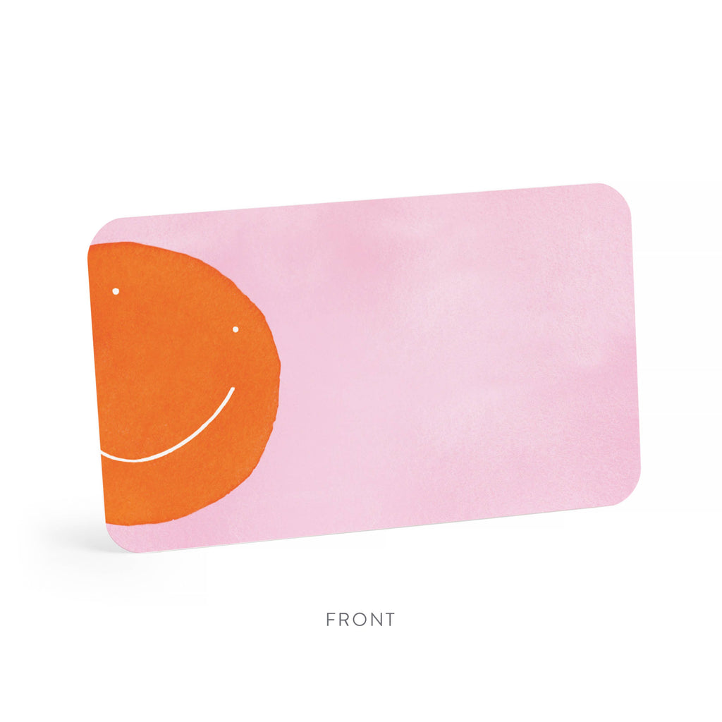 Orange Smiley Little Notes® NEW 55 Count