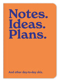 NOTEBOOK NOTES IDEAS PLANS
