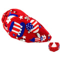 AMERICAN FLAG RED HEADBAND