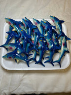 Blue Shark Kitchen Magnet