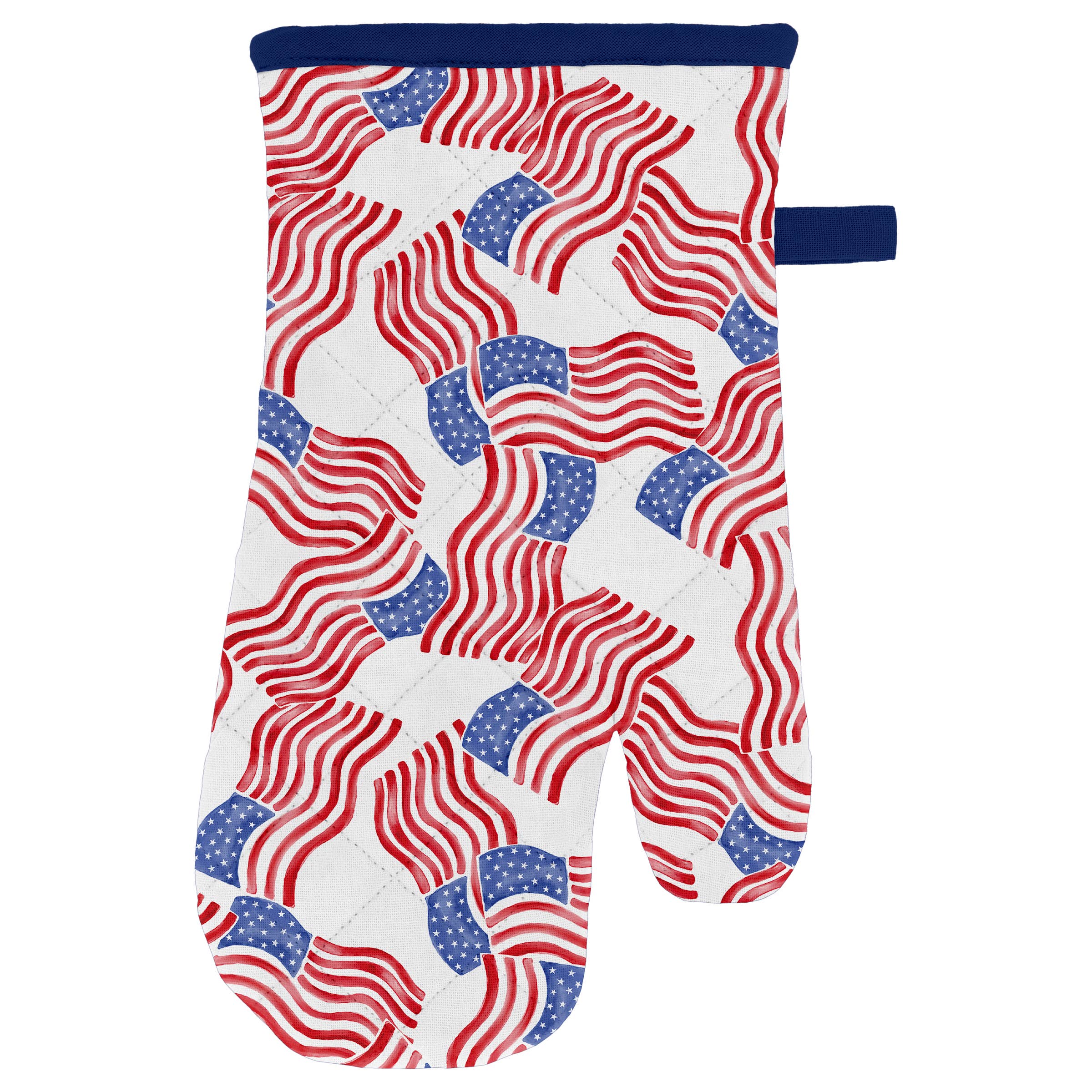 Stars & Stripes Cotton Oven Mitt