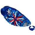 SEQUIN FIREWORKS BLUE HEADBAND