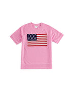 FLAG LIGHTWEIGHT SHORT SLEEVE SWEATSHIRT