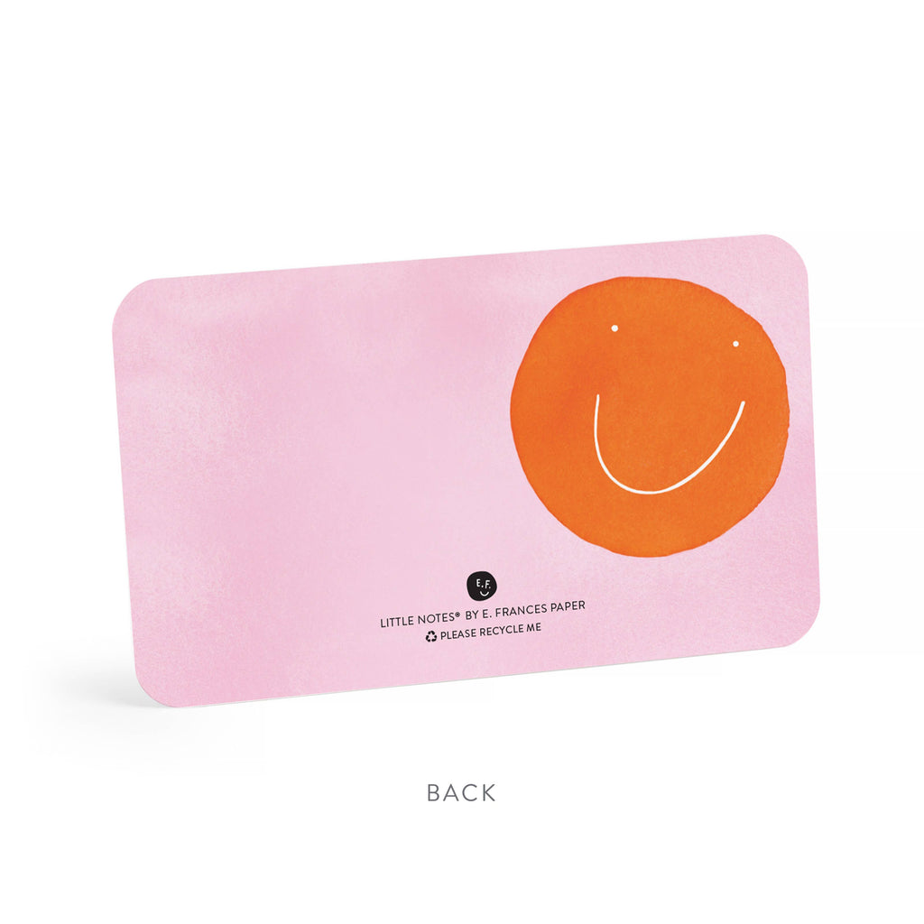 Orange Smiley Little Notes® NEW 55 Count