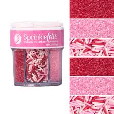 Valentine's Day Sugar Sprinkle Jar - 6 Cell