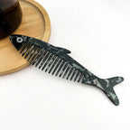 Acetate Ocean Animal Hair Comb: Rainbow Trout