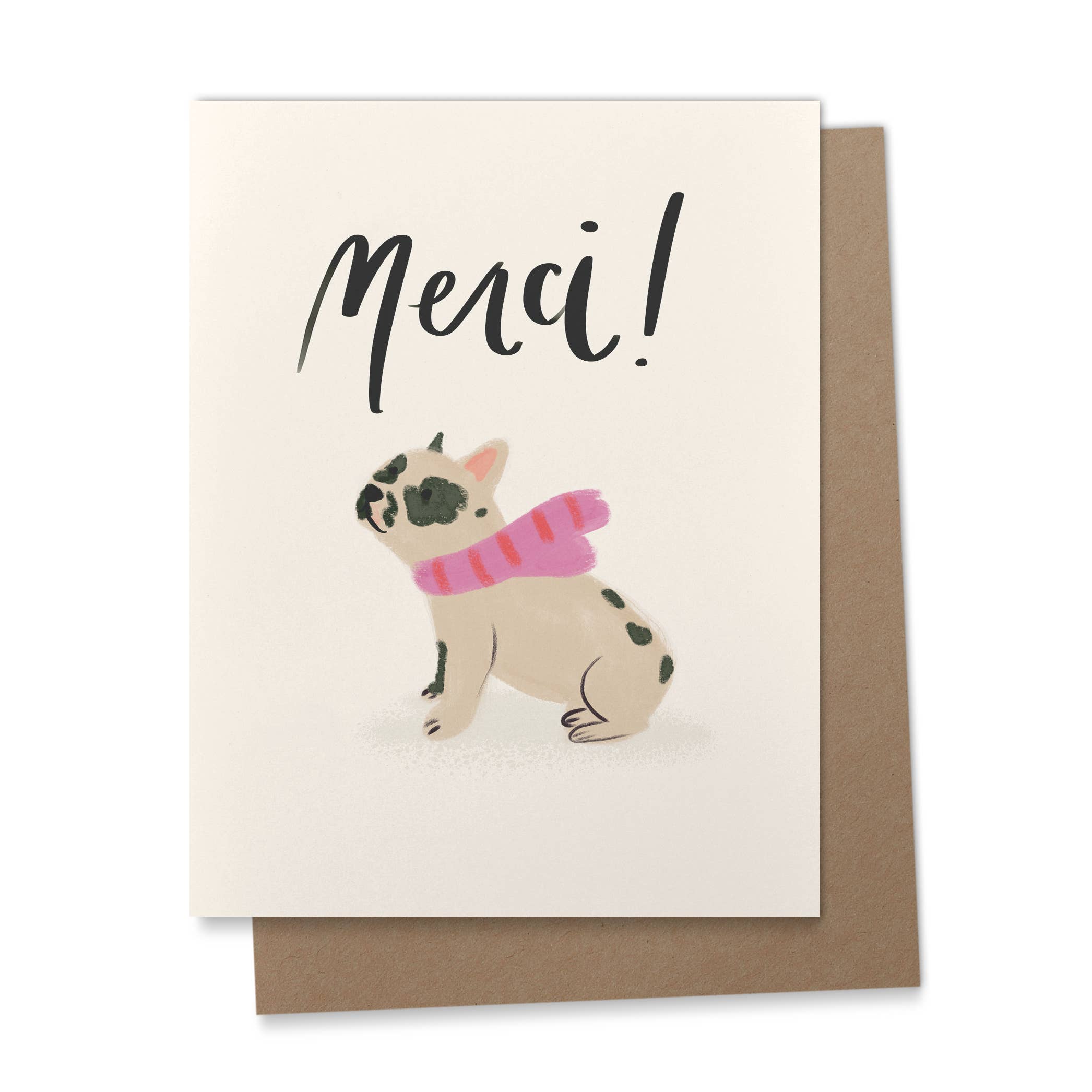 Merci Greeting Card