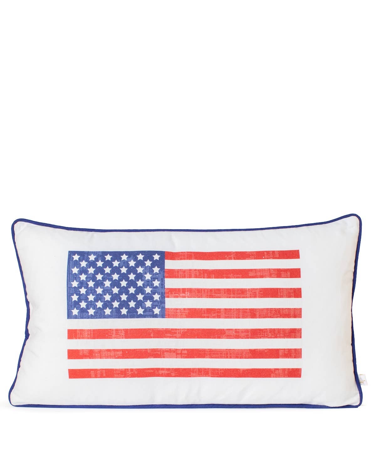 American Flag Lumbar Pillow