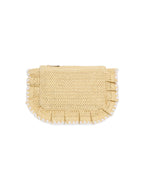 ARABELLA ZIP POUCH: NAVY